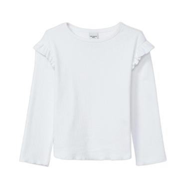 Imagem de Blusa Hering Básica Infantil Menina Toddler Com Babados-Feminino