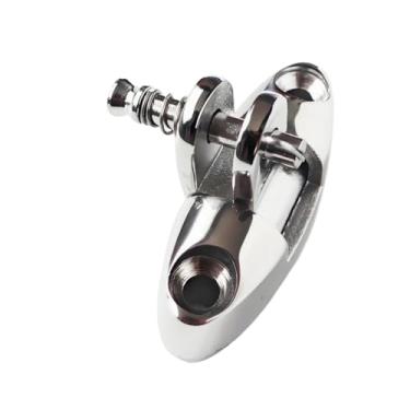 Imagem de IEUDNS Dobradiça de de canopy fácil de instalar para bimini de barco, encaixe de dobradiça de marinho para reboque de barco, Tipo de Pino