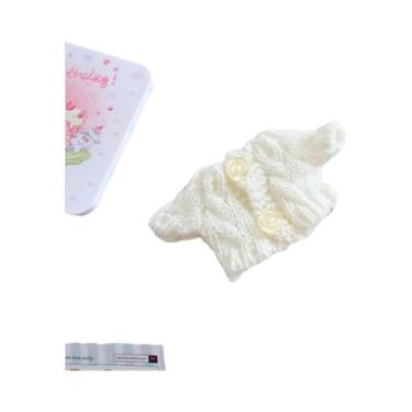 Imagem de Roupas De Boneca Mini Plush De 10cm Acessórios Suéter E Chapéu Para Bo