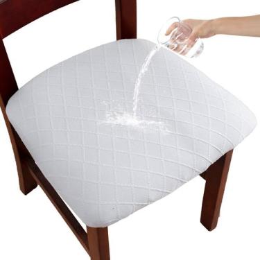 Imagem de Capas de assento de cadeira YUEANG, conjunto impermeável de 4 para sal