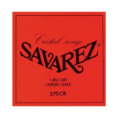 Imagem de Encordoamento Violão Nylon Tensão Média Savarez Cristal Soliste 570CR