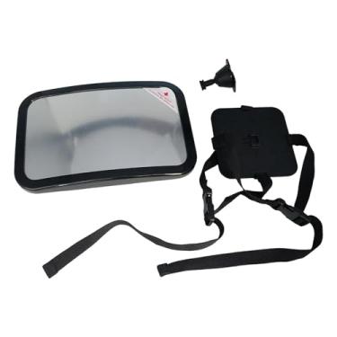 Imagem de YIJU Espelho retrovisor para bebê, espelho retrovisor para banco traseiro de carro, acessórios automotivos, fácil de instalar, visão ampla e clara