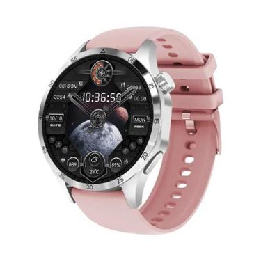 Imagem de Relógio Inteligente Masculino GT4 Max Com Tela AMOLED, NFC, Rastreador