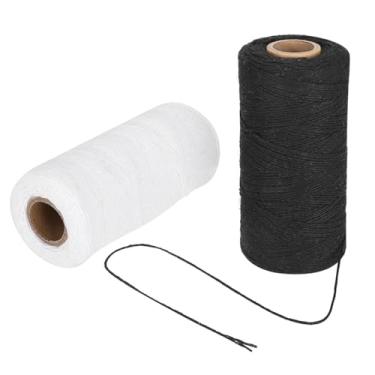 Imagem de Linha de Máquina de Bordar Tecelagem de Fios de Urdidura para Tecelagem de Fios de Algodão Carpe Ture, Fino e Forte, Comprimento de Rolo de 250 M, Adequado para Tecer Tapetes,