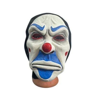 Imagem de Fantasia Mascara Brabo de palhaço assustador com capuz festa - Genéric