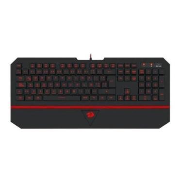 Imagem de 3X Teclado Gamer Redragon Karura Qwerty Português Brasil Cor