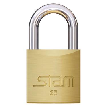 Imagem de Cadeado 25mm de Latão Maciço - 309 - STAM