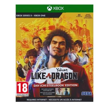 Imagem de Jogo Yakuza: Like A Dragon Day Ichi Steelbook Ed. Xbox One