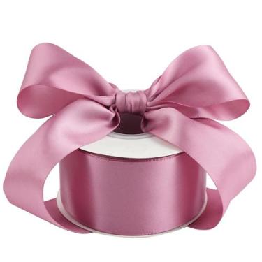 Imagem de Fita decorativa DINDOSAL 2" Dusty Rose Satin 23m