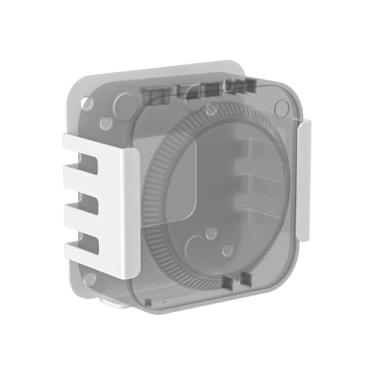 Imagem de Pholiten Suporte de montagem para Mac mini M4 Pro, embaixo da mesa, suporte de parede ou monitor traseiro, capacidade de 1 kg, suporte de metal que economiza espaço com ajuste preciso, branco