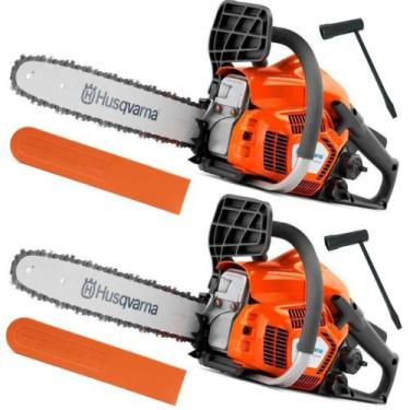 Imagem de Motosserra Gasolina Husqvarna 120 35cc Sabre 14" 26 Dentes 2 unidades