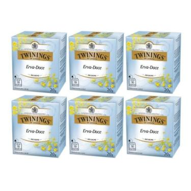 Imagem de 60 Sachês, Chá Twinings, Erva Doce - 11642, Erva doce