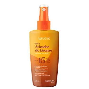 Imagem de Óleo Ativador Bronze Vai &amp Brilha Fps15 Cenoura Urucum120ml - LABOT