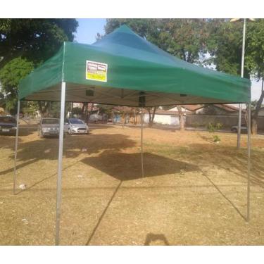 Imagem de Tenda Sanfonada 2,0x2,0 Metros PVC VINILICA - Goiânia Tendas, Verde