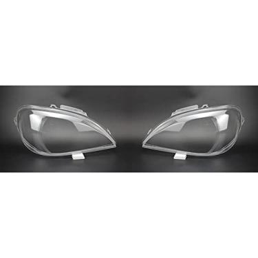 Imagem de Capas para lentes de faróis de carro for Mercedes Benz W163 ML 1999-2005 Lens Left Right Headlamp Shell Headlight Glass Light Cover