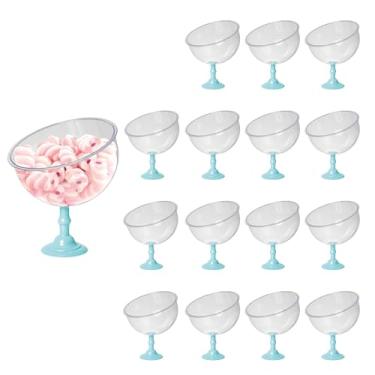 Imagem de 16 Baleiros 1,5l Taça Premium Bomboniere Acrílico Elegante (AZUL TIFFANY)