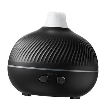 Imagem de Bothyi Umidificador de névoa difusor de óleo essencial portátil multifuncional umidificador de ar de mesa para sala de estar apartamento, Boca de Vulcão Negro
