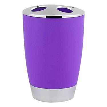 Imagem de Zerodis Conjunto de Acessórios de Banheiro de 4 Peças Conjuntos de Acessórios de Banheiro Suíte de Banho de Plástico Com Dispensador de Sabonete Porta Escova de Dentes e Saboneteira para Organização