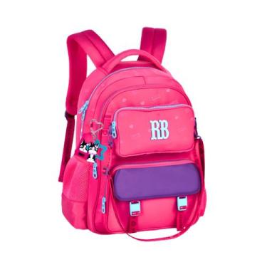 Imagem de Mochila De Costas Rebecca Bonbon Reforçada Com Bolsa Destacável Escola