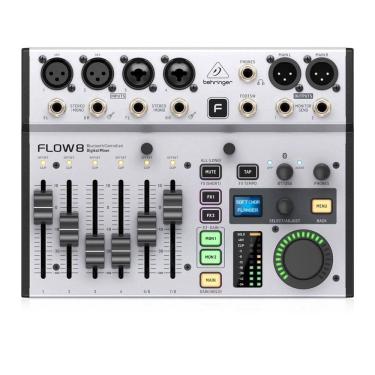 Imagem de Mesa De Som Digital Flow 8 Behringer Mixer Bluetooth