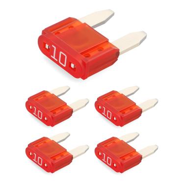 Imagem de Nahntaipy 5 peças 522745 fusível de controle de automação de piscina adequado para Pentair Auto Style Intellichlor Power Center, material niquelado 10A