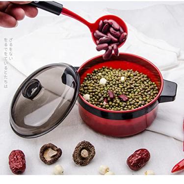 Imagem de ASHATA Crianças Fingir Jogar Conjunto de Cozinha Borda Arredondada Alta Simulação Cozinhar Brinquedos para Presentes da Escola Em Casa, Utensílios de Cozinha Engrossados ​​51 Peças (Conjuntos de 61