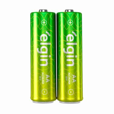 Imagem de Pilha Alcalina Elgin Aa 1.5v Cartela Com 2 Unidades