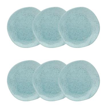 Imagem de Conjunto de 6 Pratos Fundos Azuis Blue Bay Oxford