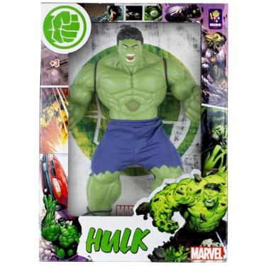 Imagem de Marvel, figura de ação colecionavel Hulk Universe Gigante, com Som e 50 cm, coleção Marvel Universe, Mimo brinquedos