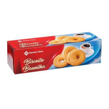 Imagem de Biscoito De Baunilha Alemã Merber's Mark Pacote De Bolacha 400g