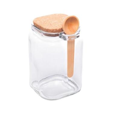 Imagem de Porta Mantimentos - Quadrado (830 ml) Liso - Lyor, Liso