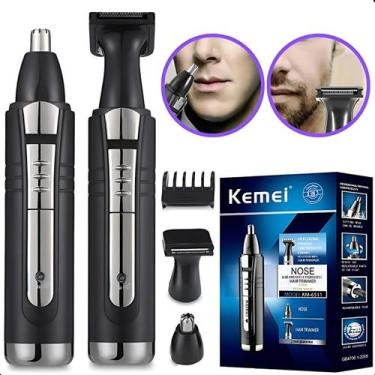 Imagem de Kemei-6511 Aparador 2 Em 1 Nariz Bigode Elegante - Lippin