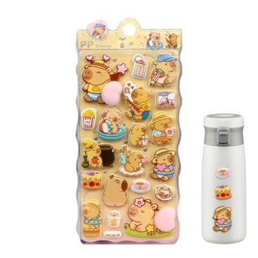 Imagem de Adesivos | Brinquedos Engraçados Reutilizáveis Removíveis | Adesivos de para Crianças para Diário - para Artesanatos Capa de Telemóvel Computador Aniversário Natal Casa