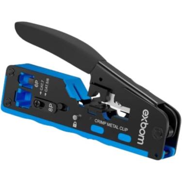 Imagem de Alicate Cat7 Ez Crimpagem Vazado Rj45/RJ11/12 Profissional