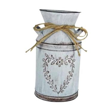 Imagem de Fxzqgnh Vaso Rústico Estilo Casa de Campo, para Flores Artificiais, Jarro, Vaso para Quarto Campestre, Arranjos Florais, Sala de Estar, Style B, Tamanho real