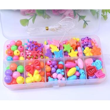 Imagem de 160 berloques de contas de argila de polímero para pulseiras, kit de fabricação de pulseiras fofas e divertidas, pulseiras de amizade, faça você mesmo, artes artesanais, presentes de aniversário