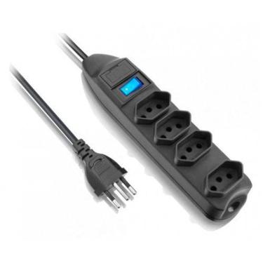 Imagem de Filtro de Linha 4  tomadas Elgin - 1,5m