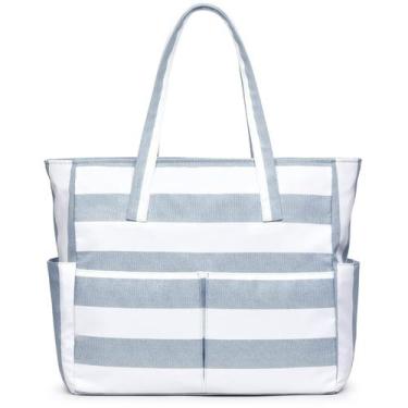 Imagem de Bolsa de Playa Oscaurt Grande Impermeable y Resistente a la Arena para