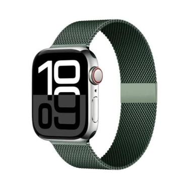 Imagem de Pulseira De Malha Milanesa Para Apple Watch De 42mm-46mm, Compatível C