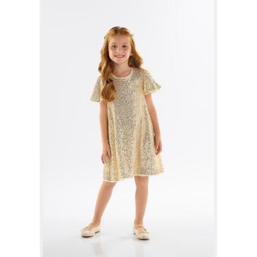 Imagem de Vestido Infantil em Paetê Forrado Up Baby-Feminino