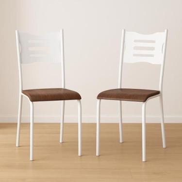 Imagem de Kit 2 Cadeiras de Jantar Varanda Cozinha Sala de Estar Epoxi 542.slp -