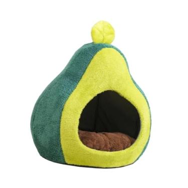 Imagem de IEUDNS Cama para gatos, para animais de estimação, presente, base antiderrapante, fofa, quente, macia, tenda para animais de estimação, cama para, L