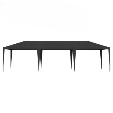 Imagem de Gazebo Montável Preto para Camping Tenda Festas 3x6 Metros