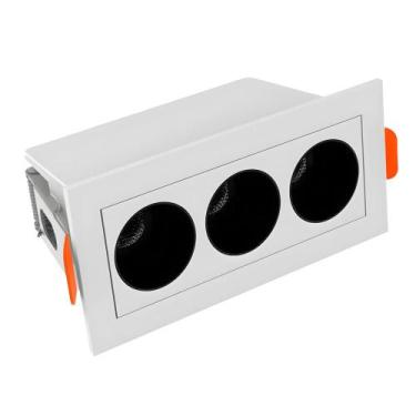 Imagem de Spot Led Embutir Retangular Luminária Focco 9,5cm 6W - RL LIGHTING, Br