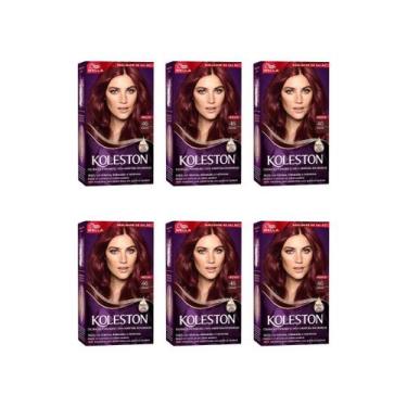 Imagem de Coloraçao Koleston 46 Borgonha-Kit C/6Un