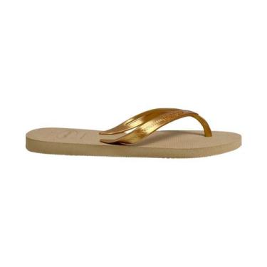 Imagem de Chinelo Havaianas Feminino 4148801 Dourado, 35