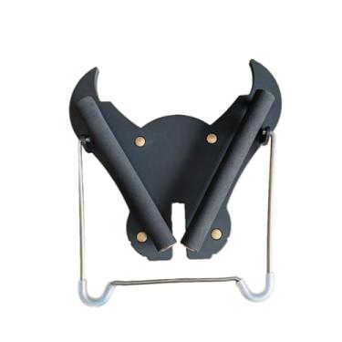 Imagem de MERIGLARE Suporte para saxofone alto, suporte para saxofone, acessório leve para instrumento musical, portátil, Preto