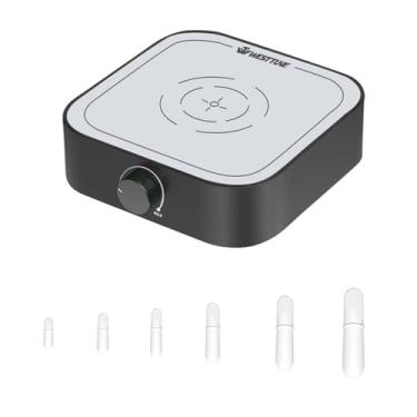 Imagem de WEST TUNE Misturador Magnético do Agitador de 3000Rpm com Barra de Agitação, Motor Dc Sem Escova Max 3000Ml Misturador de Placa de Agitação Magnética Preto-Branco (Não Quente)