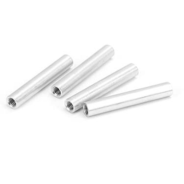 Imagem de WALFRONT Impasse de Alumínio de 4 Pces, Parafuso Fêmea M4x0 7mm para Acessórios do Eixo da Robótica Com Comprimento de Grande Resistência e Estendido de 38mm