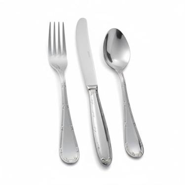 Imagem de Faqueiro Croise 130 Peças em Inox Fracalanza Preto